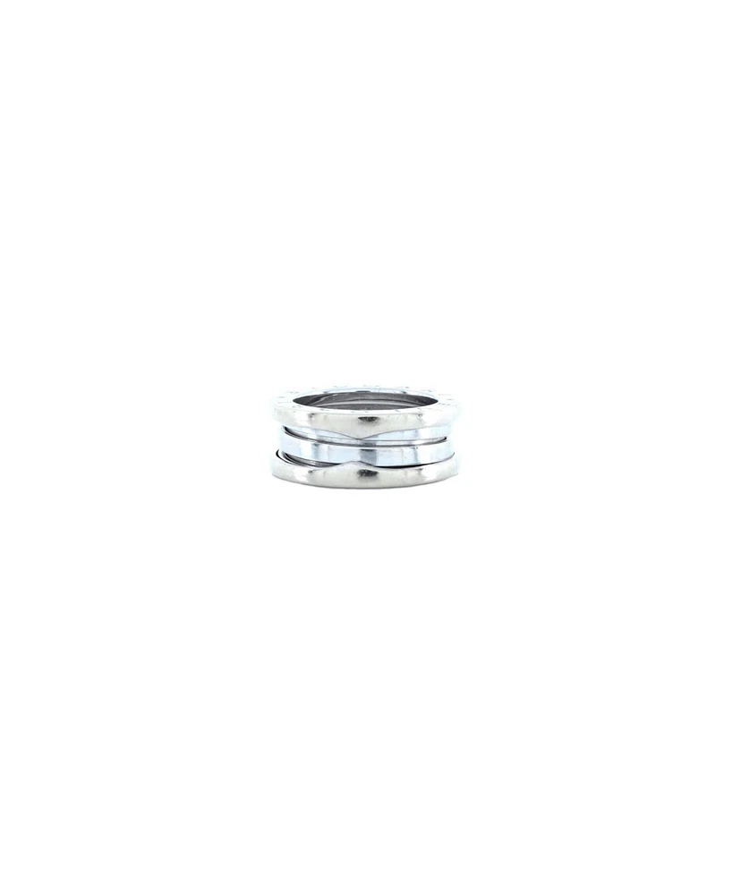 Pre-Owned Bvlgari B.Zero1 Two Band Ring 18K White Gold