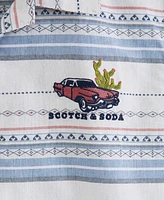 Scotch & Soda Big Boys Dobby Camp Polo Shirt