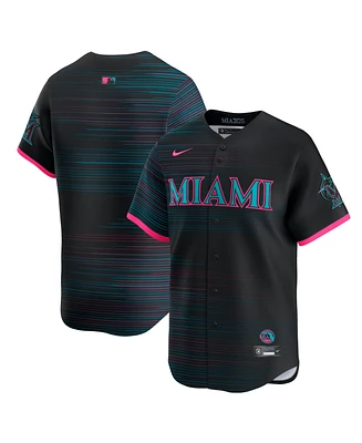 Nike Men's Black Miami Marlins 2025 City Connect Limited Jersey