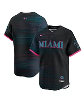 Nike Men's Black Miami Marlins 2025 City Connect Limited Jersey