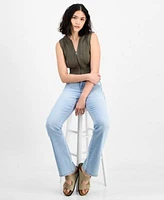 Ultra Flirt Juniors Sweater Vest Celebrity Pink Bootcut Jeans