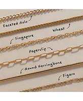 Alex and Ani Wheat Chain Charm Layering Necklace