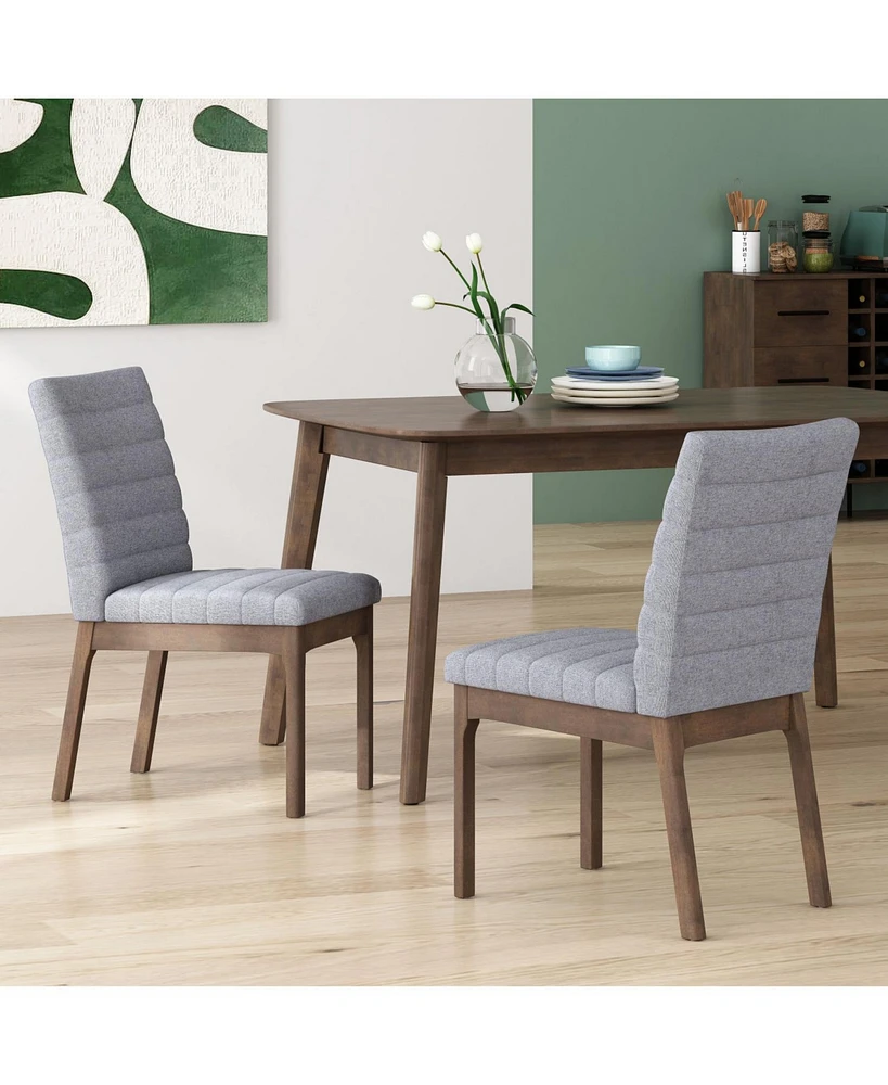 Sophisticated Mid-Century Modern Dining Chair Set: Instantly Elevate Your Decor with Retro Charm