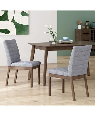 Sophisticated Mid-Century Modern Dining Chair Set: Instantly Elevate Your Decor with Retro Charm