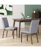 Sophisticated Mid-Century Modern Dining Chair Set: Instantly Elevate Your Decor with Retro Charm