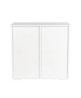 Laundry Cabinet, with 2 Removable Liner Bags