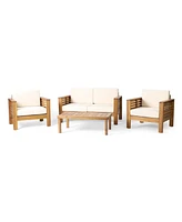 4 Seater Outdoor Lounge Chair Set