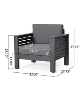 4 Seater Outdoor Lounge Chair Set
