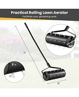 18-Inch Manual Soil Aerator with Detachable Handle