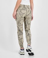 Madden Girl Juniors' Camo Print Jogger Pants