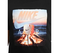 Nike Big Boys Sportswear Air Logo Graphic Cotton T-Shirt