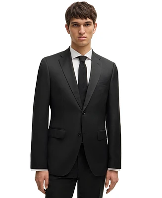 Boss by Hugo Men's Virgin-Wool Serge Suit Jacket
