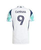 Adidas Men's Leonardo Campana White New England Revolution 2025 Eastern Pine x Flag of Authentic Player Jersey