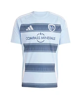 Adidas Men's Jake Davis Light Blue Sporting Kansas City 2025 One Kc Replica Player Jersey