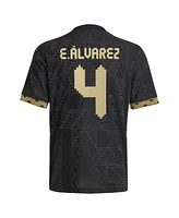 Adidas Big Boys and Girls Edson Alvarez Black Mexico National Team 2025 Third Authentic Player Jersey