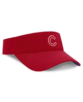 Nike Men's Red Chicago Cubs Primetime Bozz Ace Performance Adjustable Visor Hat