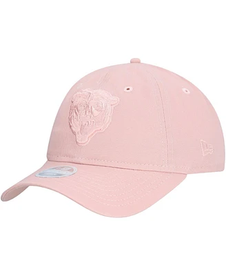 New Era Women's Light Pink Chicago Bears Main 9TWENTY Adjustable Hat
