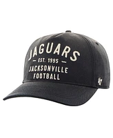 '47 Brand Men's Black Jacksonville Jaguars Dusted Laramie Unstructured Hitch Adjustable Hat