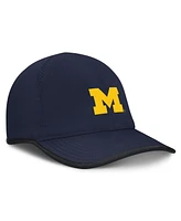 Jordan Men's Navy Michigan Wolverines Featherlight Club Adjustable Hat