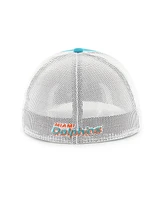 '47 Brand Men's Aqua/White Miami Dolphins Thrash Trophy Flex Hat