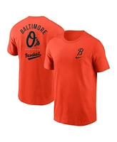 Nike Men's Orange Baltimore Orioles 2025 City Connect T-Shirt