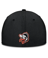 Nike Men's Gray/Black Baltimore Orioles Rise Swoosh Performance Flex Hat
