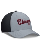 Nike Men's Gray/Navy Chicago White Sox Rise Swoosh Performance Flex Hat