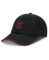 Fanatics Men's Black Detroit Red Wings Driver Adjustable Hat