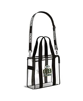 Wear by Erin Andrews Green Bay Packers Stadium with Team Color Trim Tote Bag