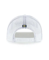 '47 Brand Men's White Notre Dame Fighting Irish Garner Rope Trucker Adjustable Hat