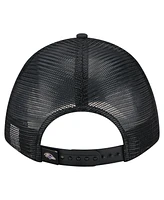 New Era Men's Black Baltimore Ravens Active Minimalist M-Crown A-Frame 9FORTY Adjustable Hat
