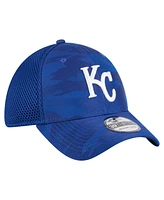 New Era Men's Royal Kansas City Royals Subtle Camo 39THIRTY Flex Hat