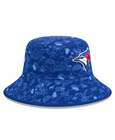 New Era Men's Royal Toronto Blue Jays 2025 Spring Training All Over Print Bucket Hat