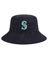 New Era Men's Navy Seattle Mariners 2025 Spring Training All Over Print Bucket Hat