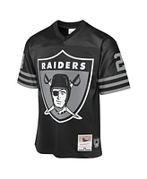 Mitchell & Ness Big Boys and Girls Charles Woodson Black Las Vegas Raiders 1998 Throwback Fashion Jersey