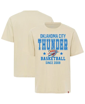 Sportiqe Men's and Women's Cream Oklahoma City Thunder Duke Premium T-Shirt