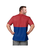 Foco Men's Red/Royal Philadelphia Phillies Big Logo Mascot T-Shirt