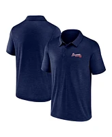 Fanatics Men's Navy Atlanta Braves Unstoppable Polo Shirt