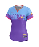 Nike Women's Purple/Light Blue Colorado Rockies 2025 City Connect Limited Jersey