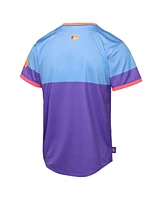 Nike Big Boys and Girls Purple/Light Blue Colorado Rockies 2025 City Connect Limited Jersey