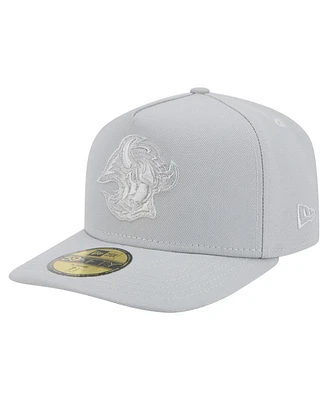 New Era Men's Gray Buffalo Sabres Color Pack A-Frame 59FIFTY Fitted Hat