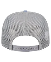 New Era Men's Light Blue/Gray New York Knicks Adventure Aloha Pattern 9SEVENTY Stretch-Snap Hat