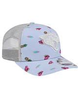 New Era Men's White Tampa Bay Buccaneers Adventure Flamingo Pattern 9SEVENTY Stretch snap Hat