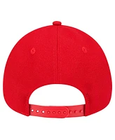 New Era Men's Red New Jersey Devils Core A-Frame 9FORTY Adjustable Hat