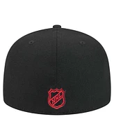 New Era Men's Black Ottawa Senators Core 59FIFTY Fitted Hat