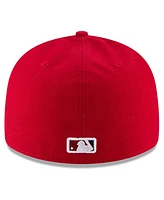 New Era Men's Red Washington Nationals National Baseball Hall of Fame Low Profile 59FIFTY Fitted Hat