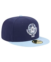 New Era Men's Navy/Light Blue Top Gun Two-Tone Color Pack 59FIFTY Fitted Hat