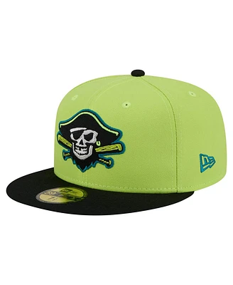 New Era Men's Green Bradenton Marauders Copa de la Diversion 59FIFTY Fitted Hat