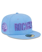 New Era Men's Light Blue Colorado Rockies 2025 City Connect Fan Pack 59FIFTY Fitted Hat