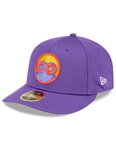 New Era Men's Purple Colorado Rockies 2025 City Connect Batting Practice Low Profile 59FIFTY Fitted Hat